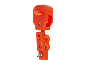 Кабельная тележка для струны пластиковая H-C10 (для струны Д=8мм) (оранжевая, полностью пластиковая)