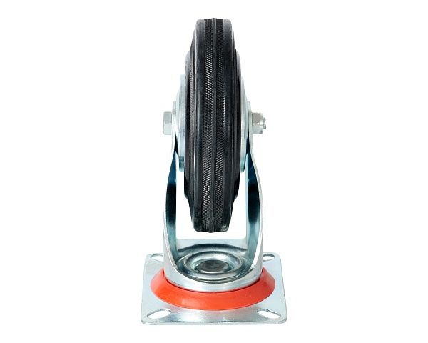 Большегрузное колесо обрезиненное euro-lift поворотное, без тормоза, г/п 200кг (200*50,0 мм)