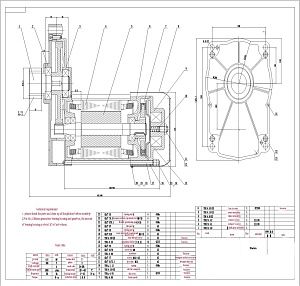 Мотор-редуктор ITECO YDE 10тн 1.5кВт (V=30 м/мин)